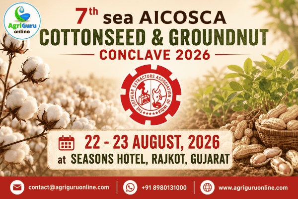 7th sea AICOSCA Cottonseed & Groundnut Conclave Rajkot Gujarat 2026