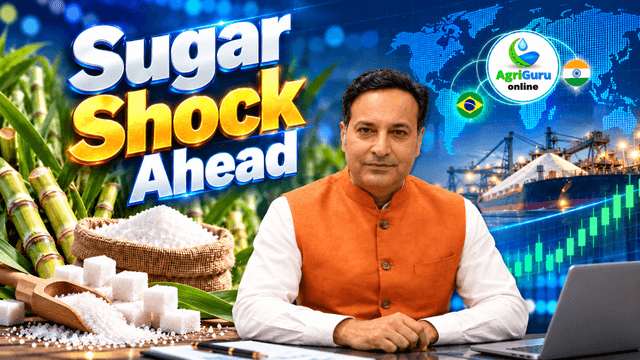 Sugar Shock Ahead? Global Sugar Deficit & Price Rally 2026 | AgriGuru Online