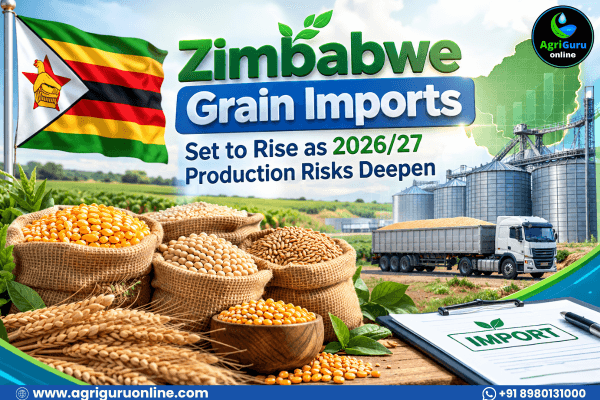 Zimbabwe Grain Imports Set to Rise as 2026/27 Production Risks Deepen