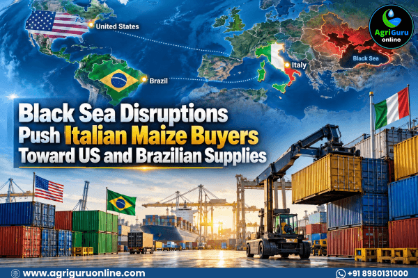 Black Sea Disruptions Push Italian Maize Buyers Toward US and Brazilian Supplies