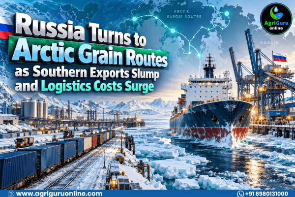 Russia Turns to Arctic Grain Routes as Southern Exports Slump and Logistics Costs Surge