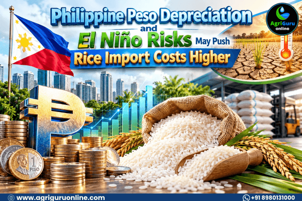 Philippines Faces Higher Rice Import Costs from November Amid Currency Depreciation