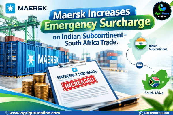 Maersk Increases Emergency Surcharge on Indian Subcontinent–South Africa Trade