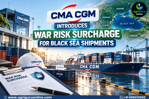 CMA CGM Introduces War Risk Surcharge for Black Sea Shipments