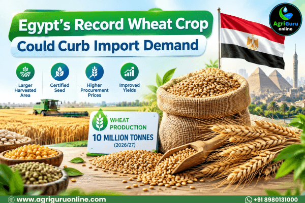 Egypt’s Record Wheat Crop Could Curb Import Demand