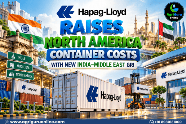 Hapag-Lloyd Raises North America Container Costs with New India–Middle East GRI.