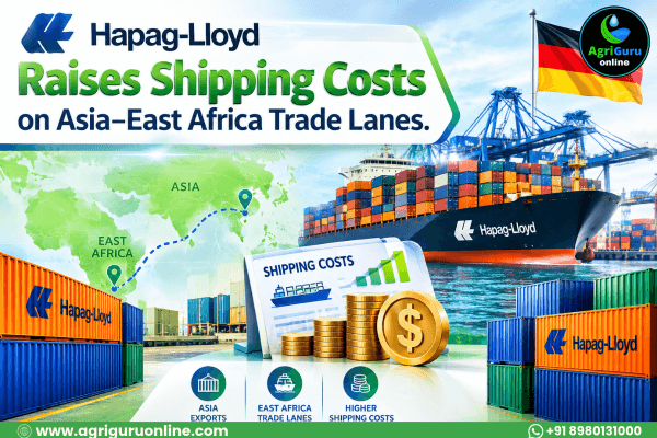 Hapag-Lloyd Raises Shipping Costs on Asia–East Africa Trade Lanes.