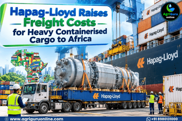 Hapag-Lloyd Raises Freight Costs for Heavy Containerised Cargo to Africa.