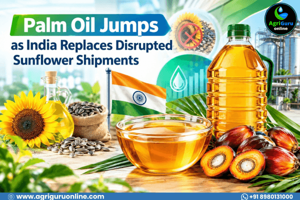 Palm Oil Jumps as India Replaces Disrupted Sunflower Shipments