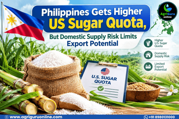 Philippines Gets Higher US Sugar Quota, But Domestic Supply Risk Limits Export Potential