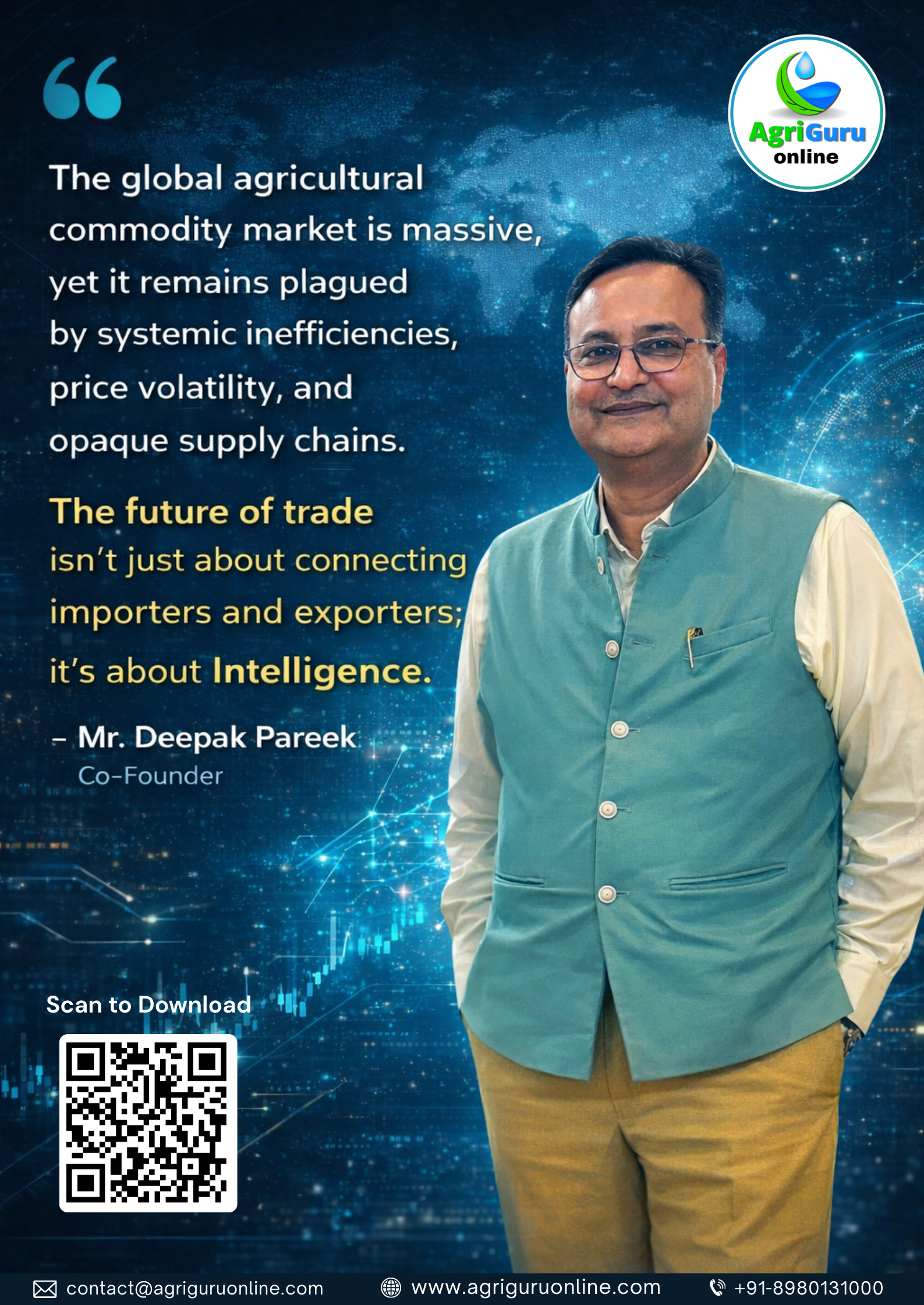 Our Co-Founder’s Perspective: Mr. Deepak Pareek on Intelligent Trade