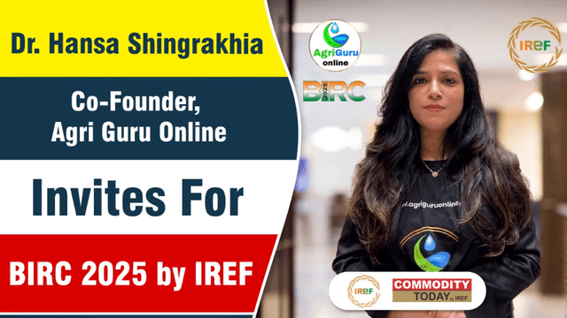 AgriGuru Online: Silver Sponsor of BIRC 2025 with Dr. Hansa Shingrakhia