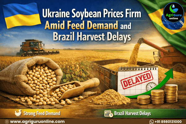 Ukraine Soybean Prices Firm Amid Feed Demand and Brazil Harvest Delays