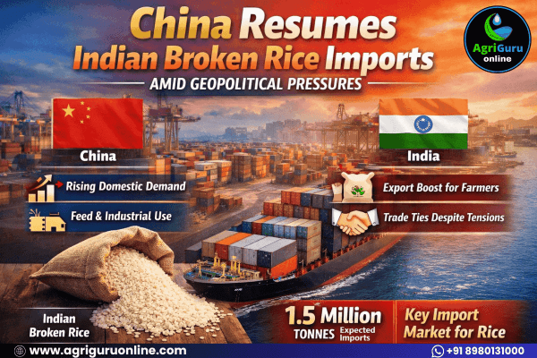 China Resumes Indian Broken Rice Imports Amid Geopolitical Pressures