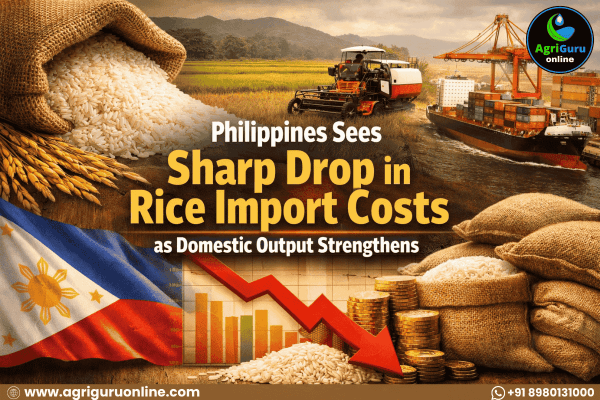Philippines Sees Sharp Drop in Rice Import Costs as Domestic Output Strengthens