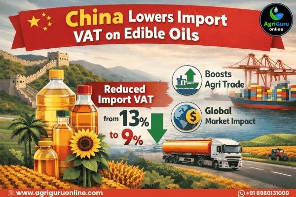 China Lowers Import VAT on Key Edible Oils: Boost for Global Agri Trade