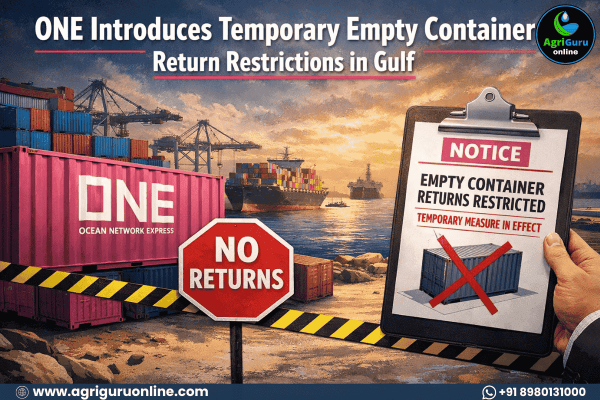 ONE Introduces Temporary Empty Container Return Restrictions in Gulf