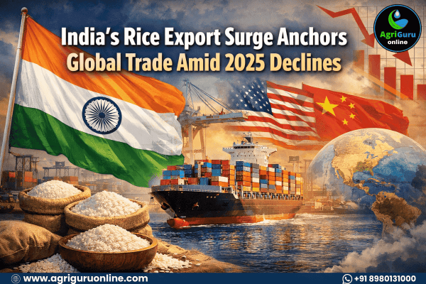 India's Rice Export Surge Anchors Global Trade Amid 2025 Declines