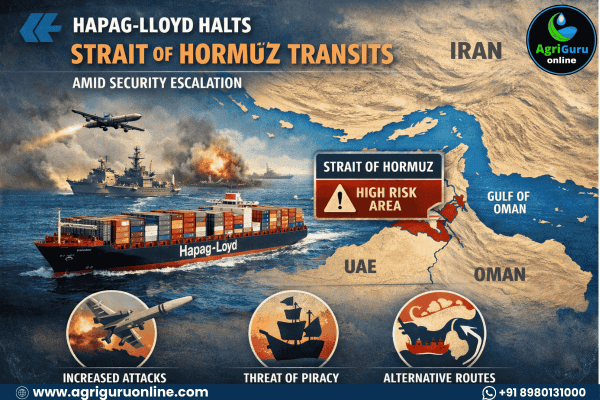 Hapag-Lloyd Halts Strait of Hormuz Transits Amid Security Escalation