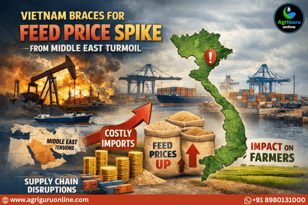 Vietnam Braces for Feed Price Spike from Middle East Turmoil