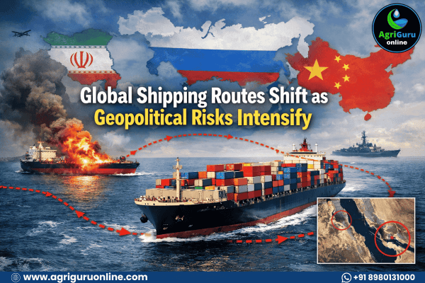 Global Shipping Routes Shift as Geopolitical Risks Intensify