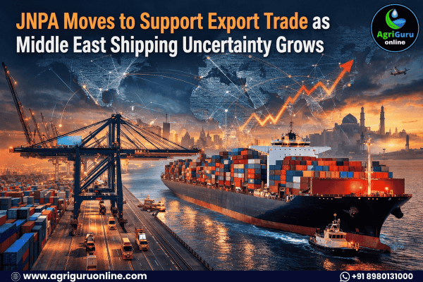 JNPA Moves to Support Export Trade as Middle East Shipping Uncertainty Grows.
