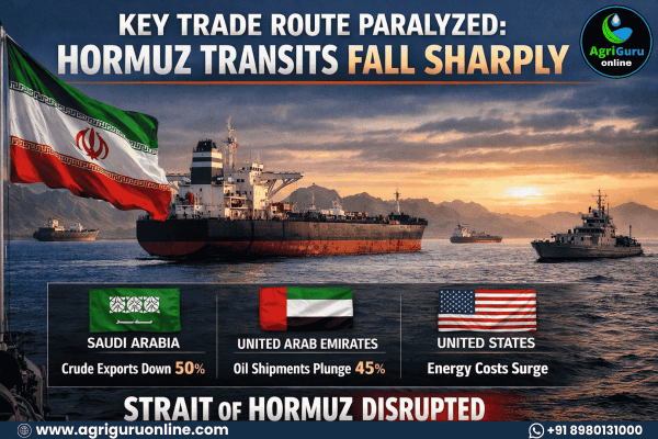 Key Trade Route Paralyzed: Hormuz Transits Fall Sharply
