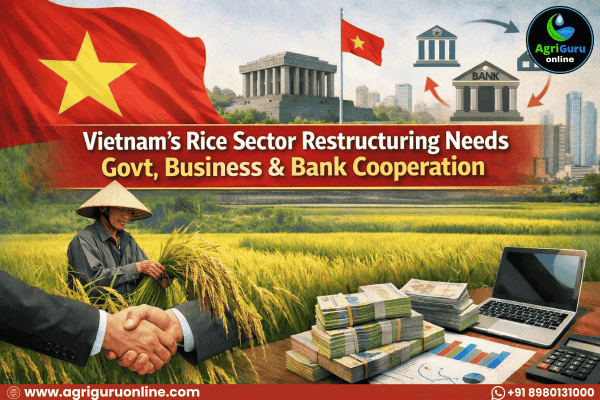 Vietnam’s Rice Sector Restructuring Needs Govt, Business & Bank Cooperation