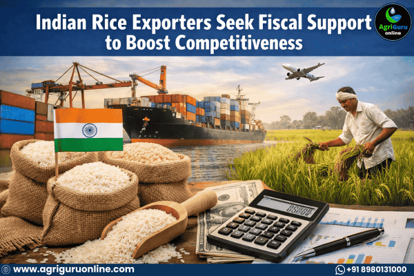 Indian Rice Exporters Seek Fiscal Support to Boost Competitiveness