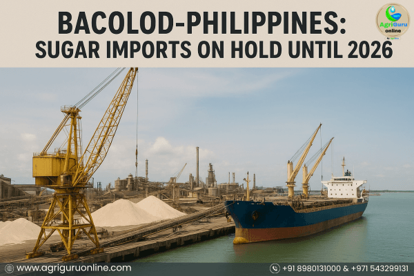 Bacolod-Philippines: Sugar Imports on Hold Until 2026