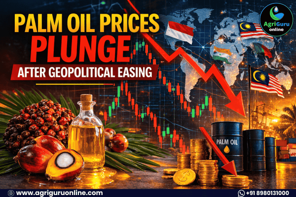 Palm Oil Prices Plunge After Geopolitical Easing