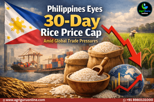 Philippines Eyes 30-Day Rice Price Cap Amid Global Trade Pressures