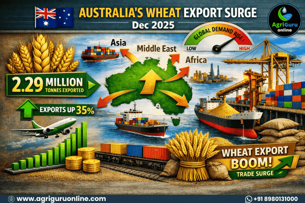 Australia's Wheat Export Surge in Dec 2025 Signals Strong Global Trade Momentum