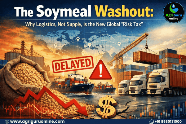 The Soymeal Washout: Why Logistics, Not Supply, Is the New Global "Risk Tax"