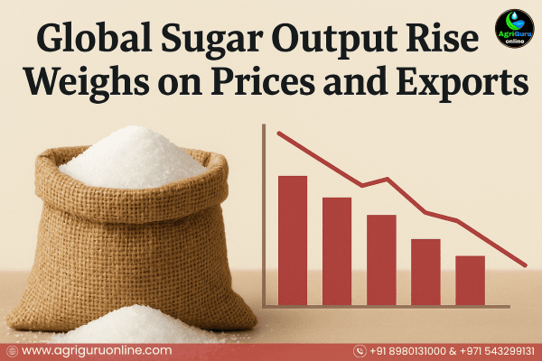 Global Sugar Output Rise Weighs on Prices and Exports