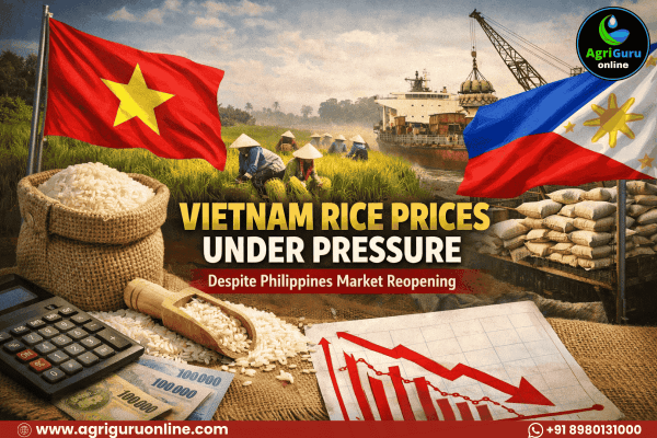 Vietnam’s Rice Prices Face Continued Pressure Despite Philippines Market Reopening