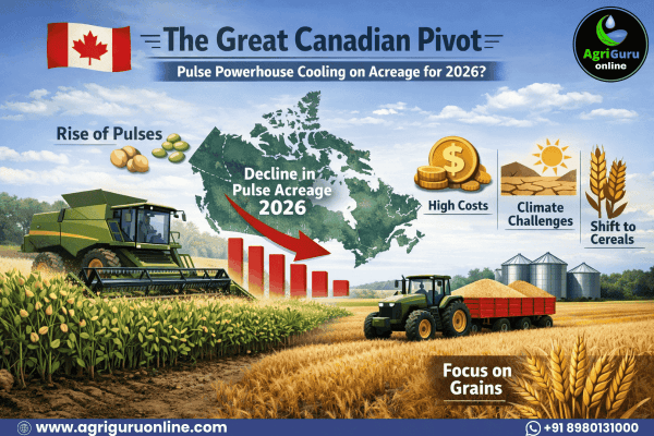 The Great Canadian Pivot: Why the "Pulse Powerhouse" is Cooling on Acreage for 2026?