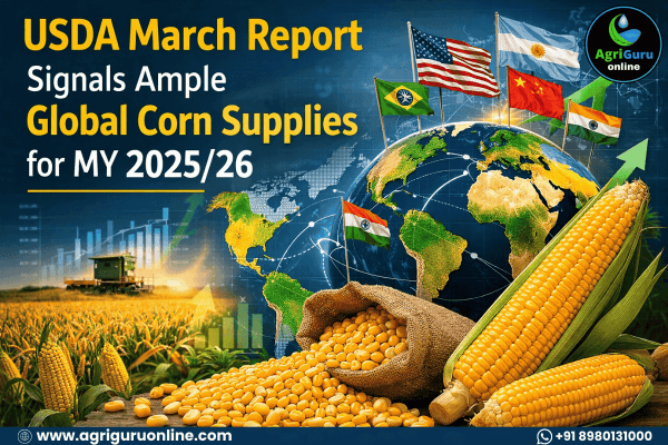 USDA March Report Signals Ample Global Corn Supplies for MY 2025/26