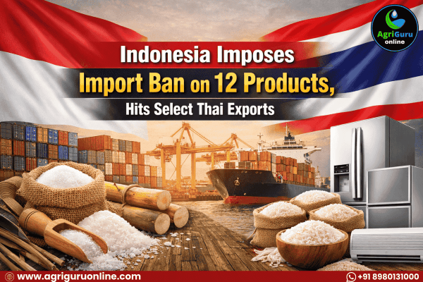 Indonesia Imposes Import Ban on 12 Products, Hits Select Thai Exports