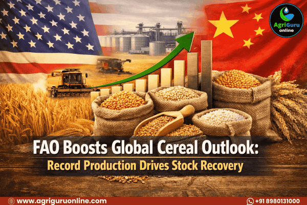FAO Boosts Global Cereal Outlook: Record Production Drives Stock Recovery