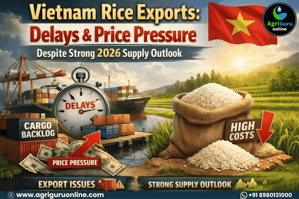 Vietnam rice exports face delays and price pressure despite strong 2026 supply outlook