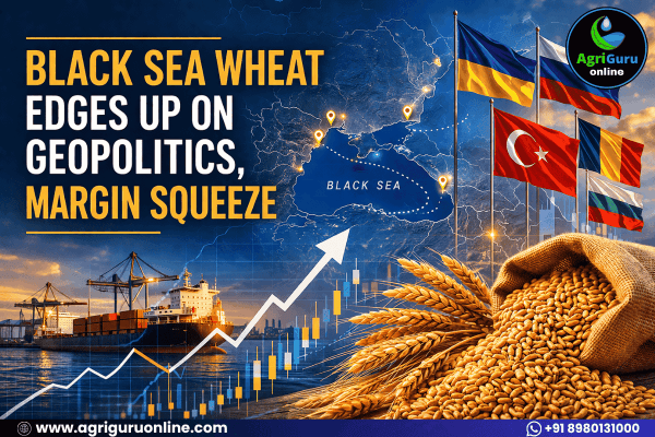 Black Sea Wheat Edges Up on Geopolitics, Margin Squeeze