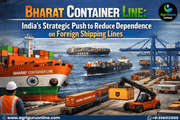Bharat Container Line: India’s Strategic Push to Reduce Dependence on Foreign Shipping Lines.
