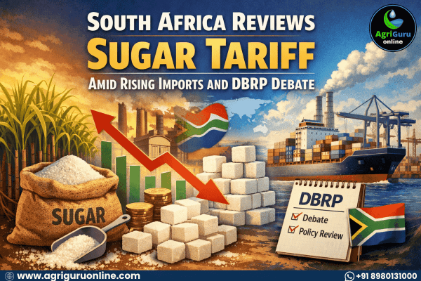 South Africa’s ITAC Launches Sugar Tariff Review Amid Record Import Surge and DBRP Dispute