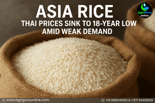 Thai Prices Sink to 18-Year Low Amid Weak Demand
