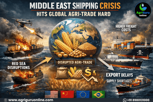 Middle East Shipping Crisis Hits Global Agri-Trade Hard