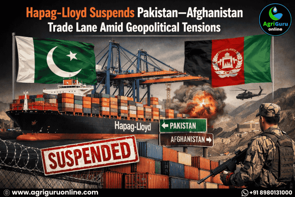 Hapag-Lloyd Suspends Pakistan–Afghanistan Trade Lane Amid Geopolitical Tensions