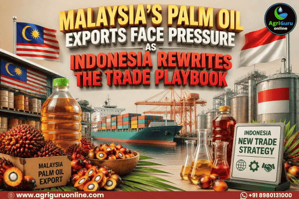 Malaysia’s Palm Oil Exports Face Pressure as Indonesia Rewrites the Trade Playbook
