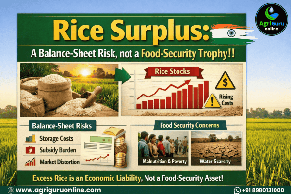 Rice Surplus: A Balance-Sheet Risk, not a Food-Security Trophy!!