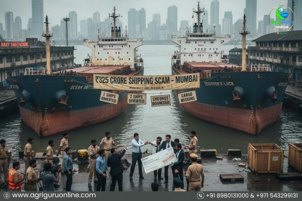 Rs 325 Crore Shipping Scam Unfolds in Mumbai: Two Ships Diverted, Cheques Bounce, Cargo Missing